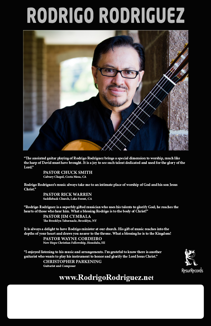 Download Promotional Poster for Rodrigo Rodriguez
